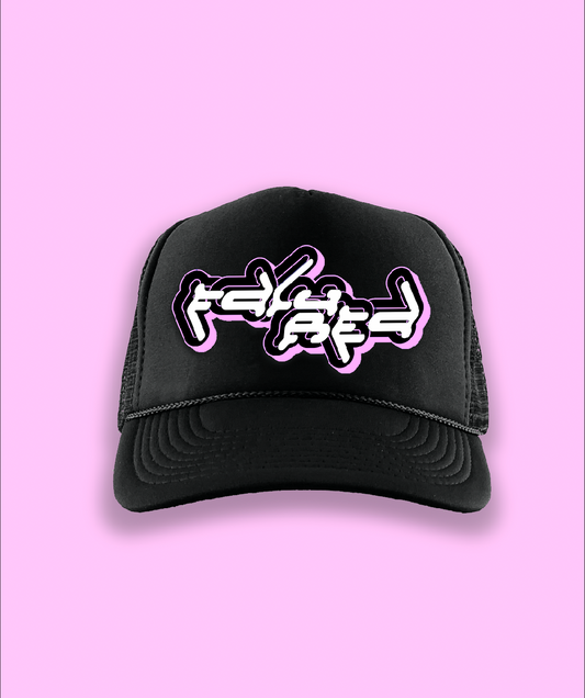 ECLIPSE TRUCKER HAT (pink)